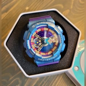 Beautiful Blue and Purple G-shock watch. New with tags.